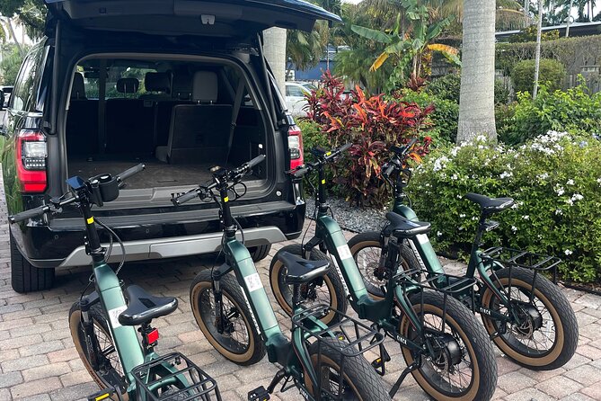 4 hr Family Bundle Electric Bike Rentals Fort Lauderdale - E-bike tech you can trust: range, speed limits, locks, and MIPS helmets