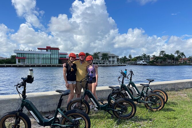 4 hr Family Bundle Electric Bike Rentals Fort Lauderdale - Route hits that matter: Las Olas Boulevard, the Riverwalk, and the wave wall