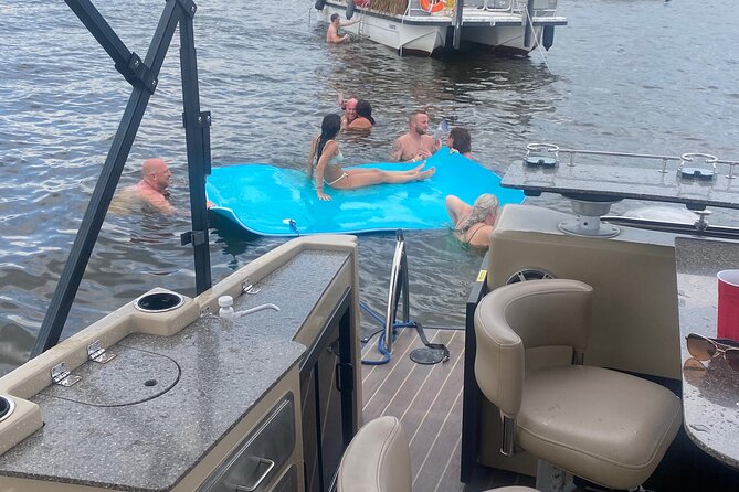 Aqua Patio Party Pontoon Charter up to 13 people - Port Everglades from the water: big harbor views without the crowds