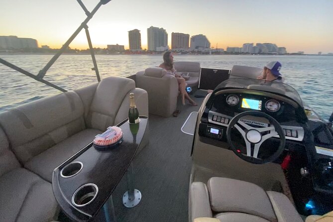 Aqua Patio Party Pontoon Charter up to 13 people - What’s actually included on board (and how it saves money)
