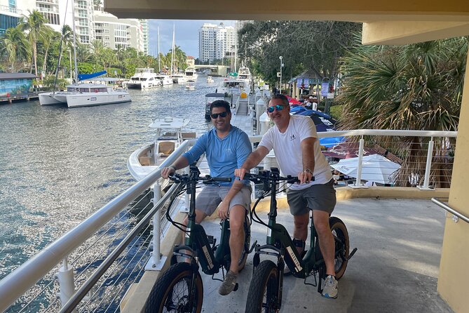 Electric Bike Rentals in Greater Fort Lauderdale from 4 hours. - A simple itinerary idea: Downtown Las Olas to the beach zone
