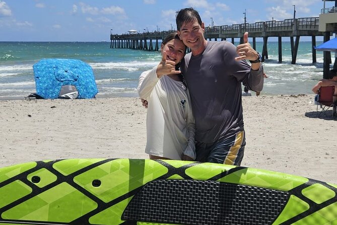 Epic Surf Lessons Dania Beach - First on the sand: ocean safety and how your board moves