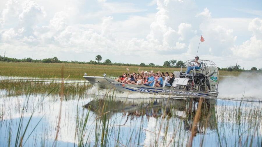 Everglades: Sawgrass Park Airboat Adventure Package - Life jackets, kids on board, and how families can stay comfortable