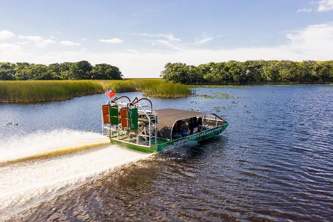 Everglades VIP Airboat Tour with Transportation Included - What the free group photo really gives you