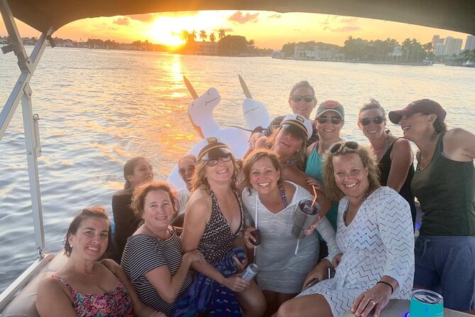 Family Friendly Boat Cruise and Swim - Stop 3: Port Everglades scale and how big the South Florida waterways feel