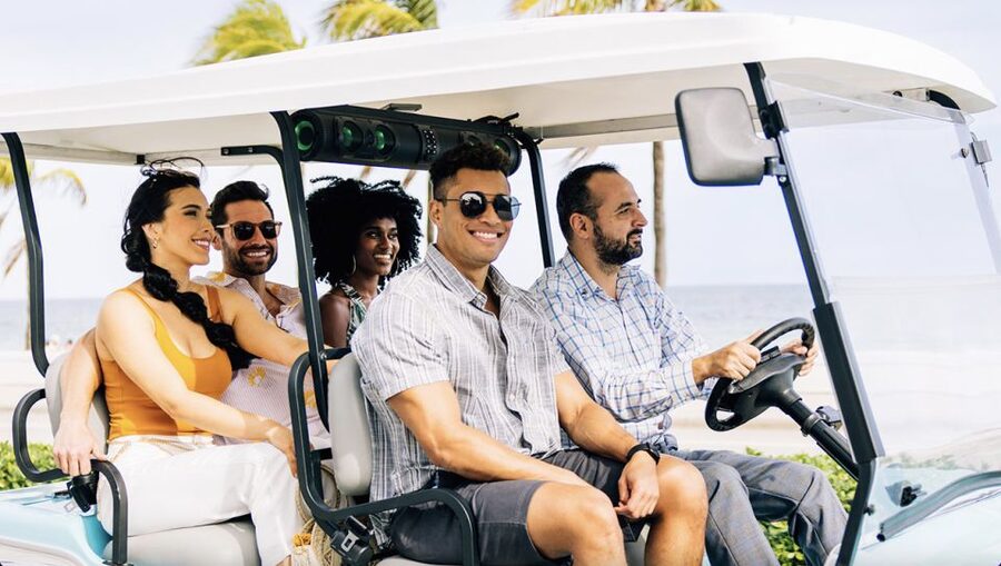 Fort Lauderdale: 6 People Golf Cart Rental - Las Olas Boulevard: Easier Downtown Touring and Better Stop-to-Stop Flow