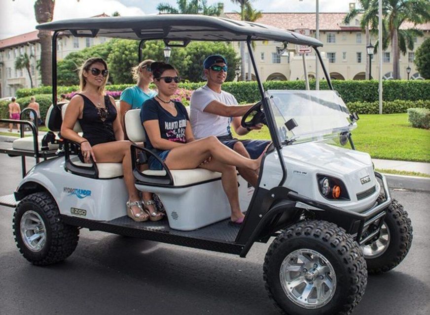 Fort Lauderdale: 6 People Golf Cart Rental - Practical Stuff to Bring and Know Before You Drive
