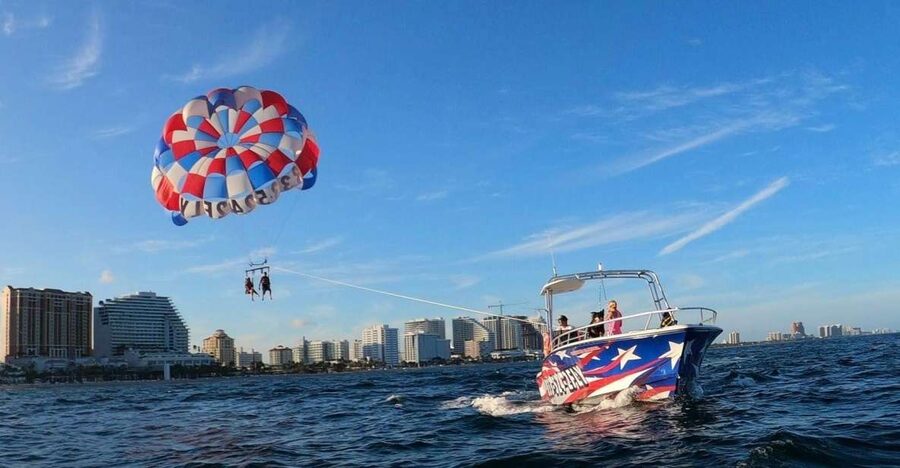 Fort Lauderdale: 90-Minute Parasailing Adventure - Dolphins, Turtles, and Wildlife From Above