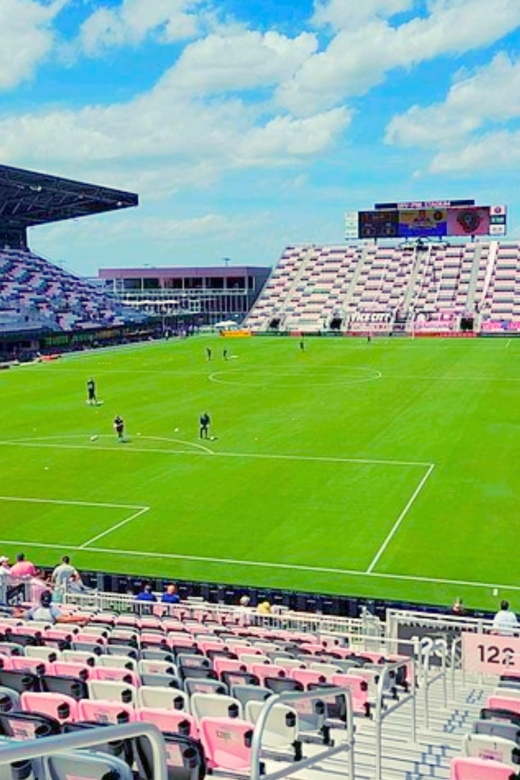 Fort Lauderdale: Inter Miami Major League Soccer Game Ticket - Matchday timeline: What you’ll do in about 2.5 hours