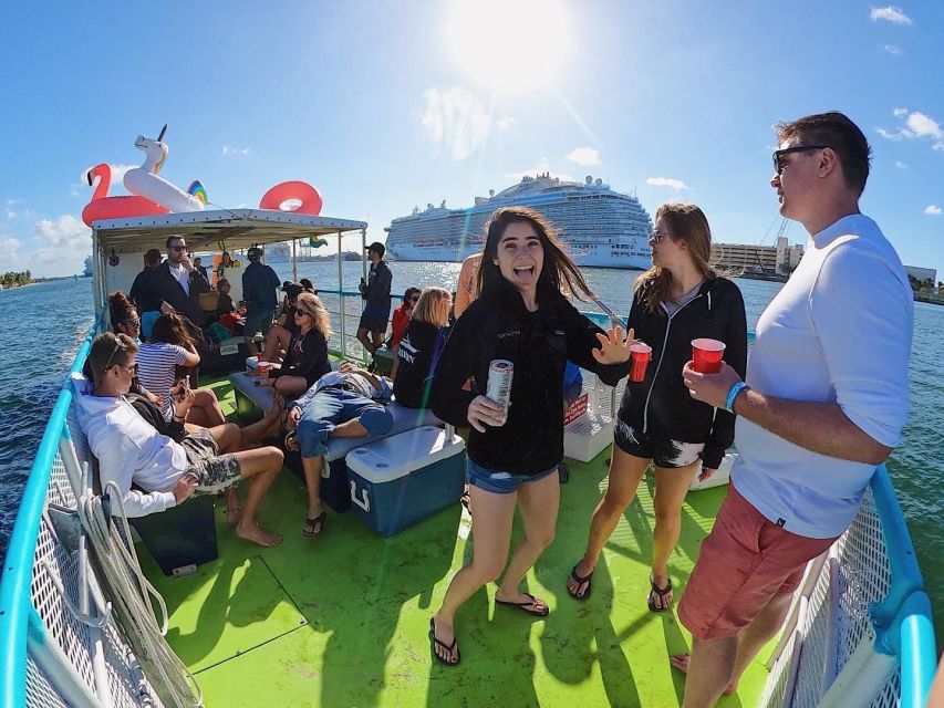 Fort Lauderdale: Scenic Boat Trip w/ Swim Stop & Inflatables - Starting at Bahia Mar: Finding Dock i Without Stress