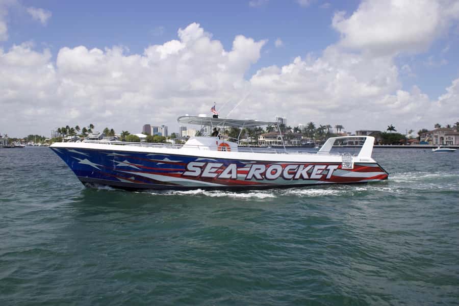 Fort Lauderdale: Sea Rocket Ocean Speed Boat Cruise - Port Everglades to Open Atlantic: The Moment the Speed Boat Part Takes Over
