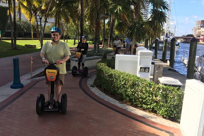 Fort Lauderdale Segway Tour - Beach glimpses from the 17th Street Causeway