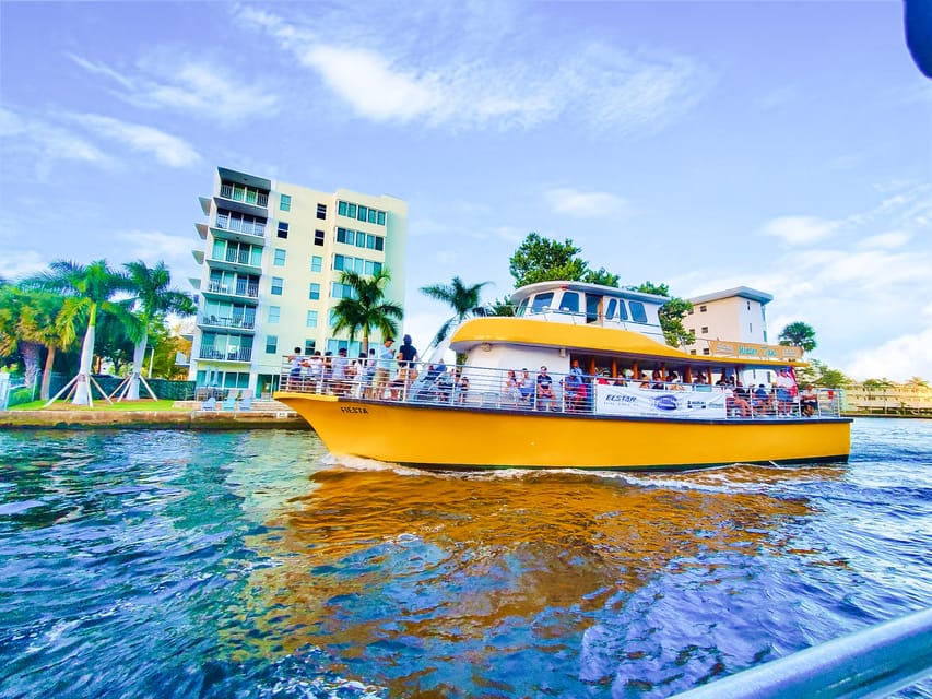 Fort Lauderdale: Water Taxi All-Day Pass - Hollywood Route: how it ties into Margaritaville bar time