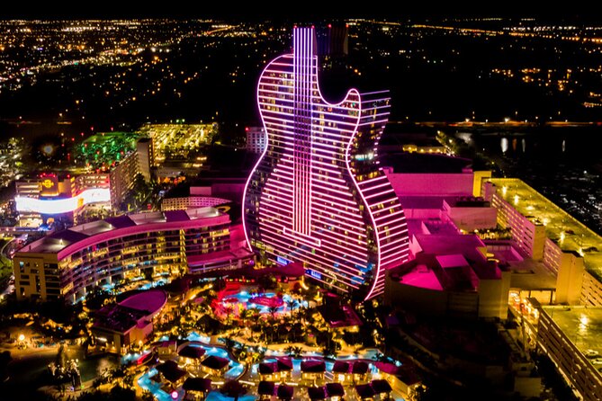Guitar Hotel or Miami Dolphins Stadium Helicopter Tour - Getting set up: mobile ticket, English guide, and smooth pacing