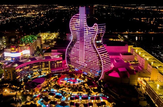 Guitar Hotel or Miami Dolphins Stadium Helicopter Tour - Night flights, lights, and why timing matters