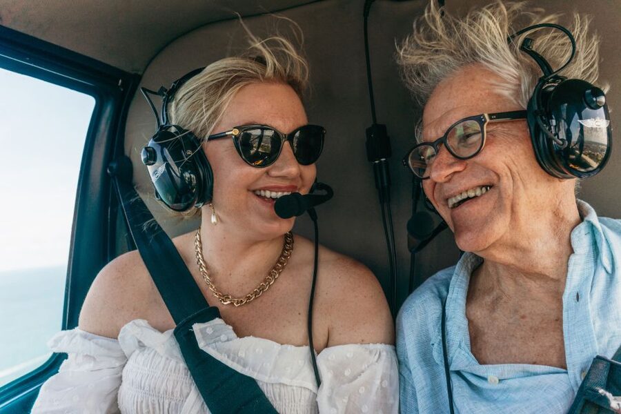 Helicopter Tour: Fort Lauderdale to Miami Beach - Over Fort Lauderdale and Port Everglades: The First Big Picture Moment