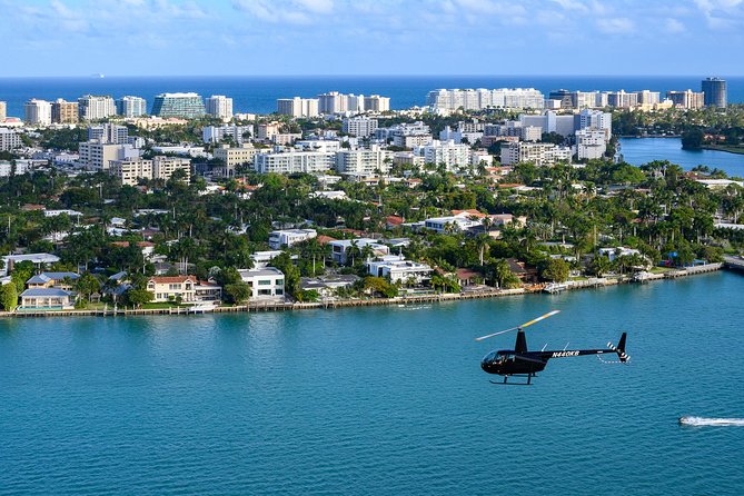 Helicopter Tour-Miami Iconic Coast and City Views - South along the coastline: Hollywood to Sunny Isles