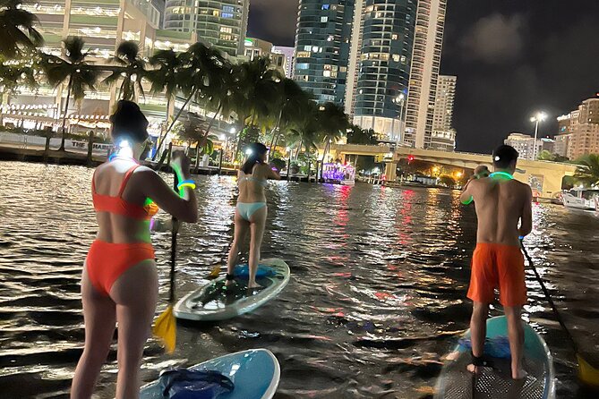 Night on Paddleboard Under the Lights Experience in Fort Lauderdale - The Night Paddle Format: What Your 2 Hours Look Like