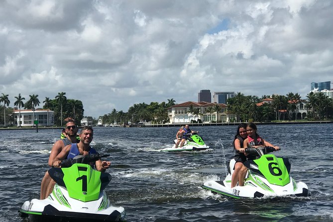 Oceanfront Jet Ski Rental Pompano Beach Florida Lighthouse View - Oceanfront jet skiing from 1406 N Ocean Blvd: the setup