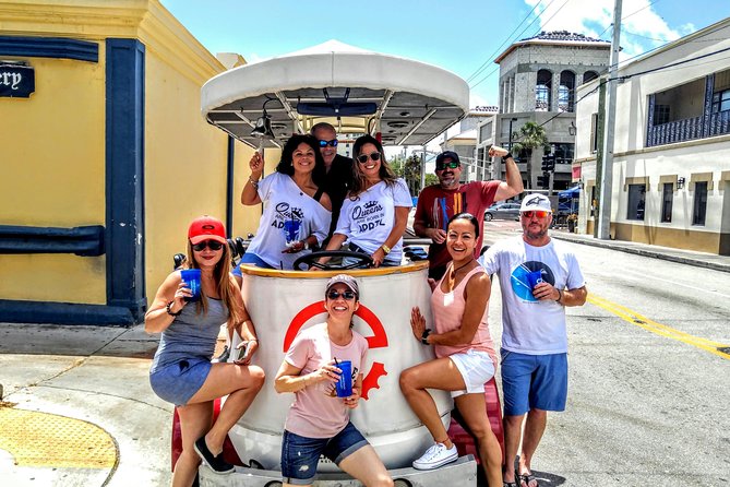 Pedibus Pub Crawl in Fort Lauderdale - Quick hits before you ride