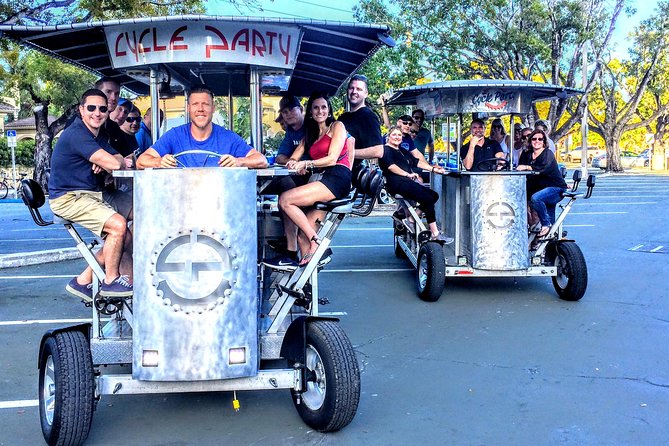 Pedibus Pub Crawl in Fort Lauderdale - The big reality check: pedaling effort is part of the deal