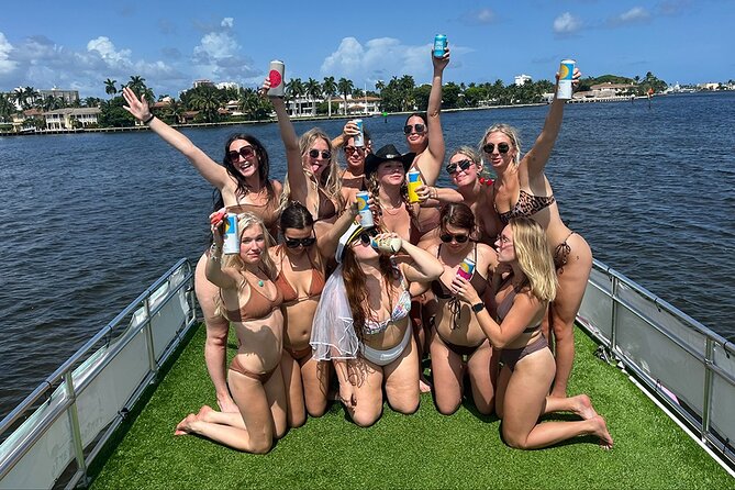 Private Double Deck Pontoon Party Cruise in Fort Lauderdale - 15th Street Fisheries stop: quick bite on the water, plus tarpon spotting