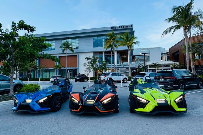 Private Slingshot Rental in Miami - Safety, Insurance, and Peace of Mind on the Road