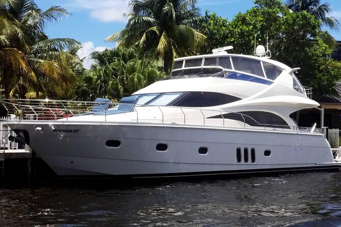 Private Yacht Cruise through Fort Lauderdale - Quick hits before you book