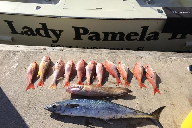 Shared BIG GAME Sportfishing Up To Six People - Species you can aim for off Fort Lauderdale