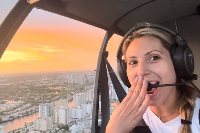 Sunset Helicopter Tour-Miami Iconic Coast and City Views - The Haulover sandbar route to Port Miami: the final stretch you’ll remember