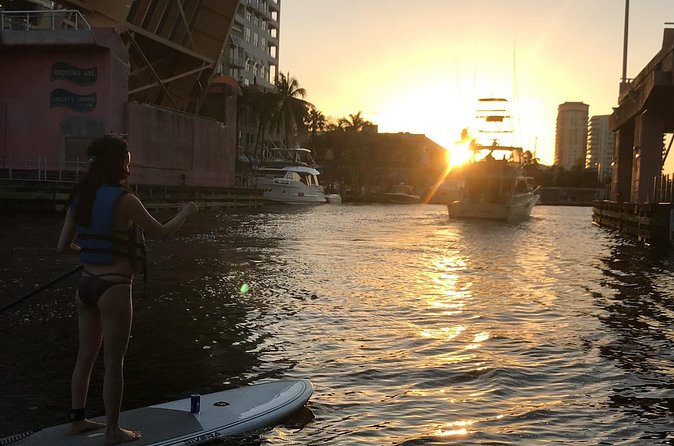 Sunset on Paddleboard Experience in Las Olas Fort Lauderdale - Logistics that matter once you’re on the schedule