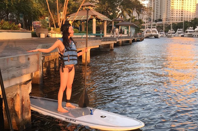 Sunset on Paddleboard Experience in Las Olas Fort Lauderdale - Who should book this paddleboard sunset ride