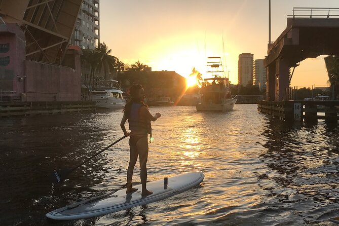 Sunset on Paddleboard Experience in Las Olas Fort Lauderdale - Meeting Vanessa Champion: small-group energy and a beginner-friendly pace