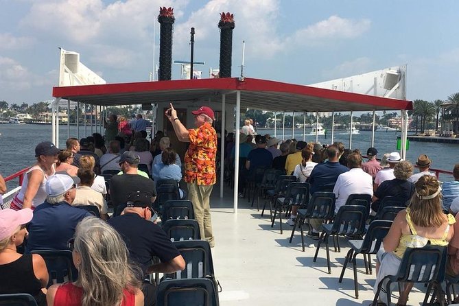 VENICE OF AMERICA TOUR!! Best of Fort Lauderdale over 30 years!!! - Onboard comfort: sun deck, shade canopy, AC, and small practical perks