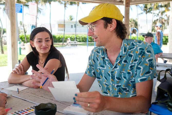 Watercolor Postcard Painting with a Local Artist - Watercolor in Pompano Beach: What You’re Really Creating